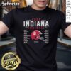 Official Indiana Hoosiers Helmet Football Schedule 2026 T-Shirt featuring team logo and schedule design.