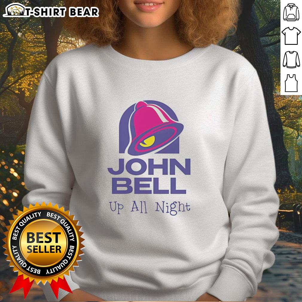 Official John Bell Up All Night Vintage Sweatshirt Official John Bell Up All Night vintage sweatshirt in classic style, showcasing unique design and comfortable fit.