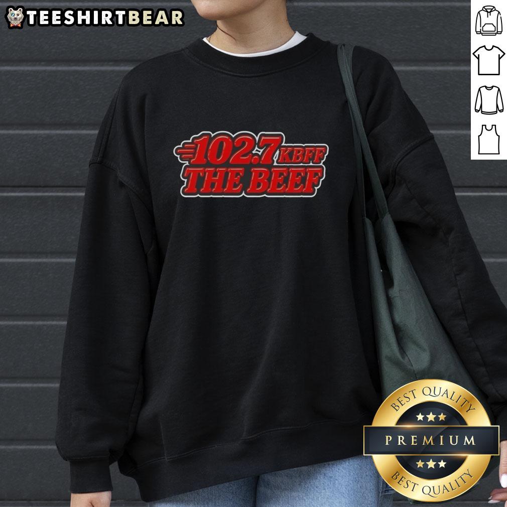 official-kbff-102-7-the-beef-sweatshirt Official KBFF 102-7 The Beef Sweatshirt in stylish design, perfect for casual wear and showcasing your unique style.