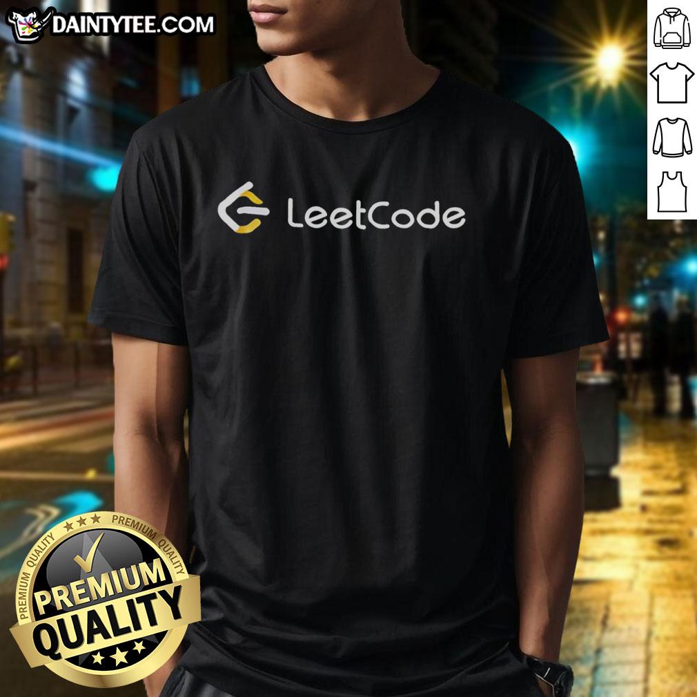 official-leetcode-logo-t-shirt Official Leetcode Logo T-Shirt featuring the iconic Leetcode logo, perfect for coding enthusiasts and programmers.