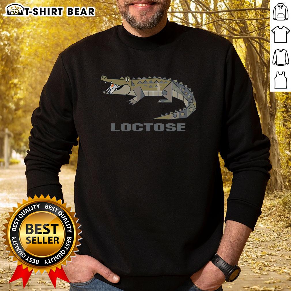 Official Loctose Gator Sweatshirt Official Loctose Gator sweatshirt featuring vibrant graphics and a cozy design, perfect for casual wear.