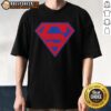 Official M Jackson Superman Superhero DC Universe logo T-Shirt featuring vibrant design and iconic superhero imagery.