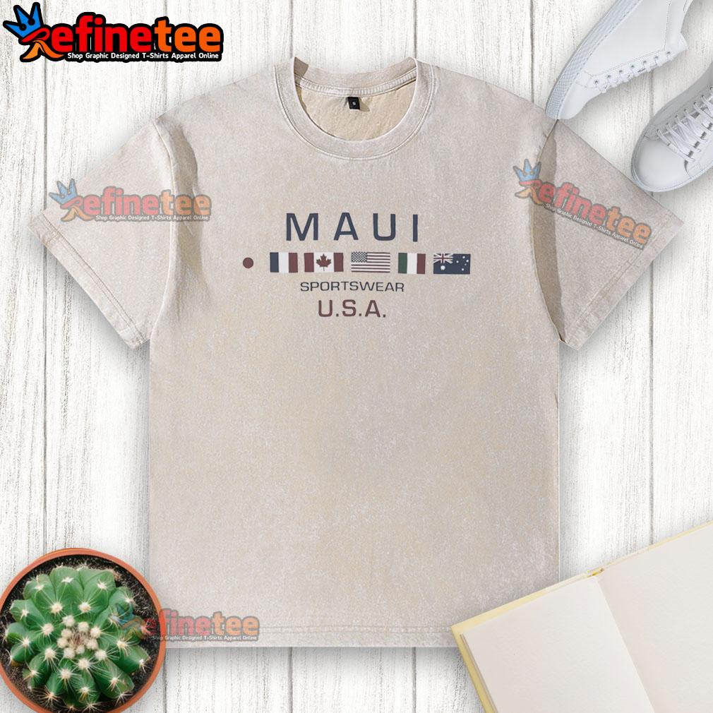 official-maui-sportswear-usa-flags-washed-t-shirt Official Maui Sportswear USA Flags T-Shirt - Image 6