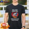 Official Mickey and Minnie T-Shirt featuring 'Me and You Perfect Fair Simply Meant To Be' design, perfect for Disney lovers.