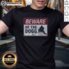 Official Nathan Mackinnon Beware Of The Dogg T-Shirt featuring bold graphics and a stylish design for fans.