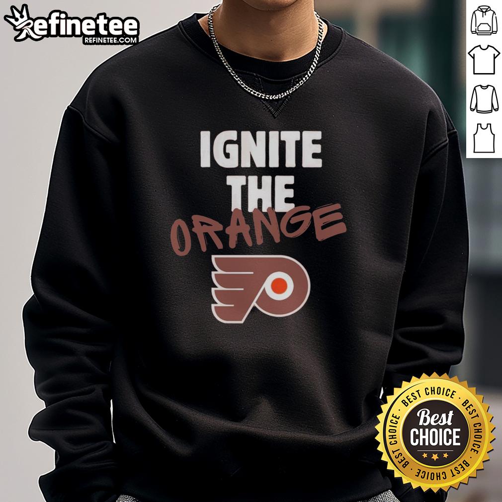 official-philadelphia-flyers-ignite-the-orange-2026-nhl-playoffs-fan-gear-sweatshirt Official Philadelphia Flyers Ignite The Orange 2026 NHL Playoffs Fan Gear Sweatshirt, perfect for team spirit and comfort.