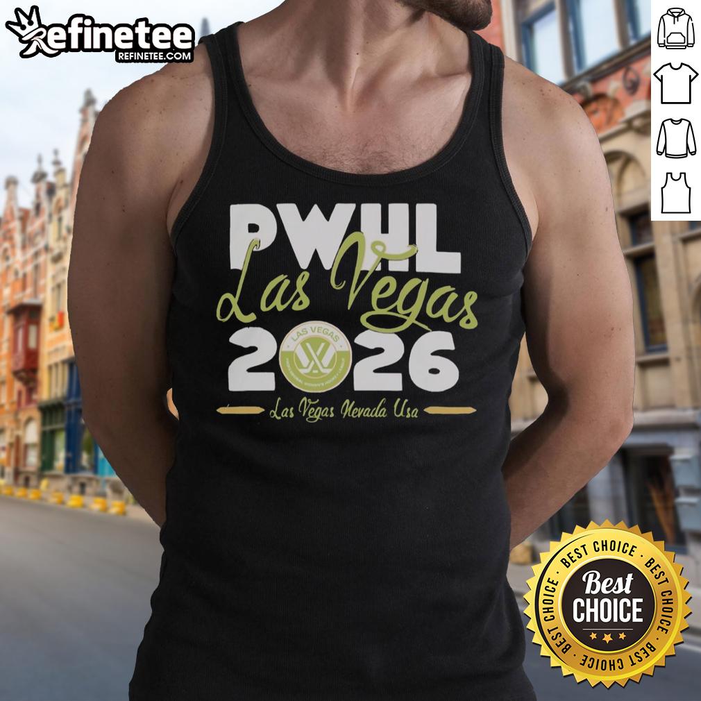 official-pwhl-las-vegas-stadium-essentials-gotcha-tank-top Official PWHL Las Vegas Stadium Essentials Gotcha Tank Top featuring a stylish design, perfect for game day.