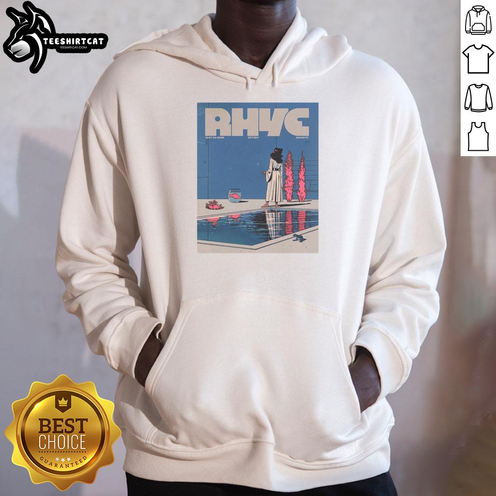 official-rhye-zeyzey-poolside-may-24-2026-miami-fl-hoodie Rhye Zeyzey poolside in Miami, May 24, 2026, wearing an official hoodie, showcasing trendy beachwear style.