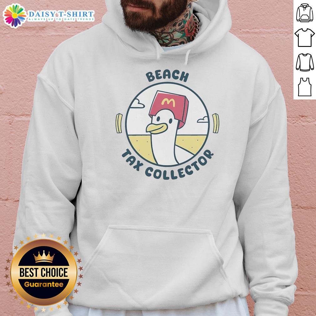 Official Seagull Beach Tax Collector Hoodie Alt Text: Official Seagull Beach Tax Collector Hoodie featuring a stylish design and vibrant colors for beach lovers.