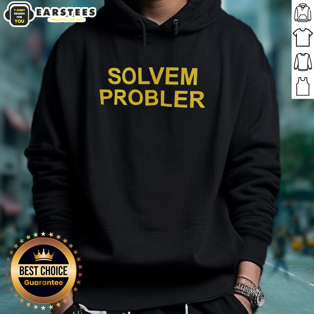 official-solvem-probler-hoodie Official Solvem Probler Hoodie in navy blue, featuring logo and stylish design, perfect for casual wear and problem-solving enthusiasts.
