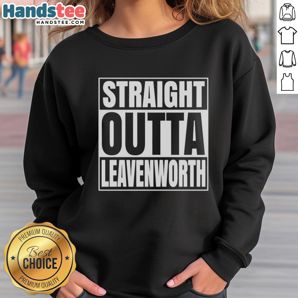 official-straight-outta-leavenworth-united-states-prison-sweatshirt Official Straight Outta Leavenworth United States Prison sweatshirt featuring bold graphic design and comfortable fit.