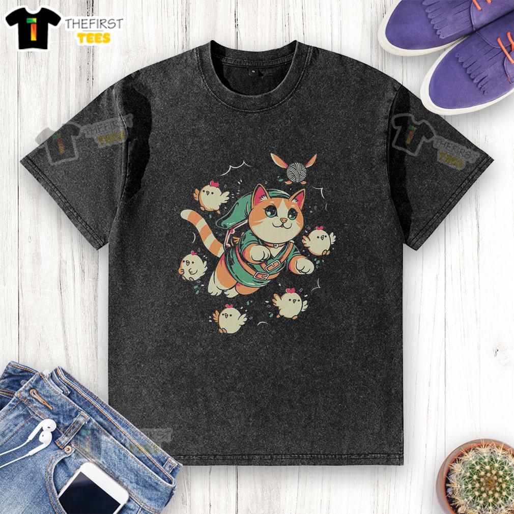 official-the-legend-of-meow-washed-t-shirt Official The Legend Of Meow washed t-shirt featuring a playful cat design, perfect for casual wear and cat lovers.