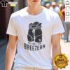 Official We Call 'Em Breezers T-Shirt in vibrant colors, perfect for casual wear and summer outings.