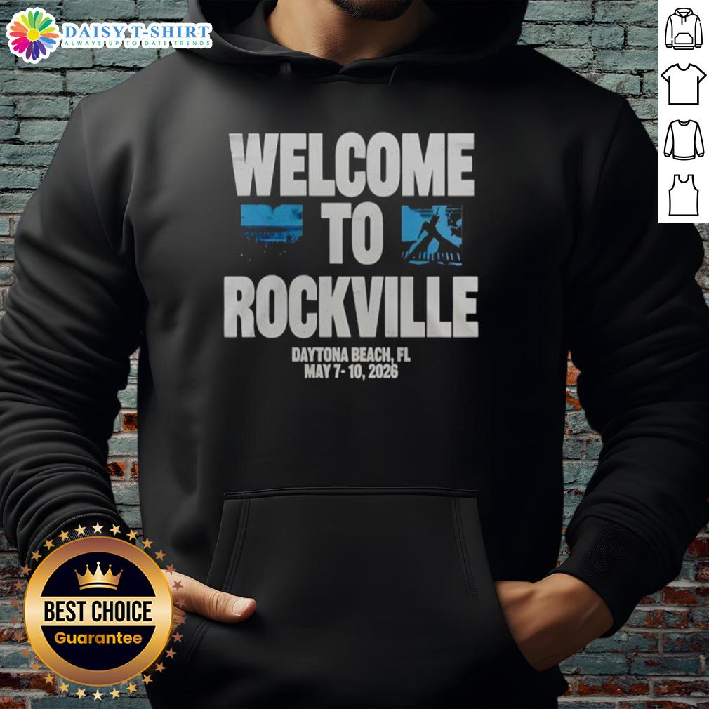 Official Welcome To Rockville 2026 Hoodie Official Welcome to Rockville 2026 hoodie featuring vibrant graphics and comfortable design for festival fans.