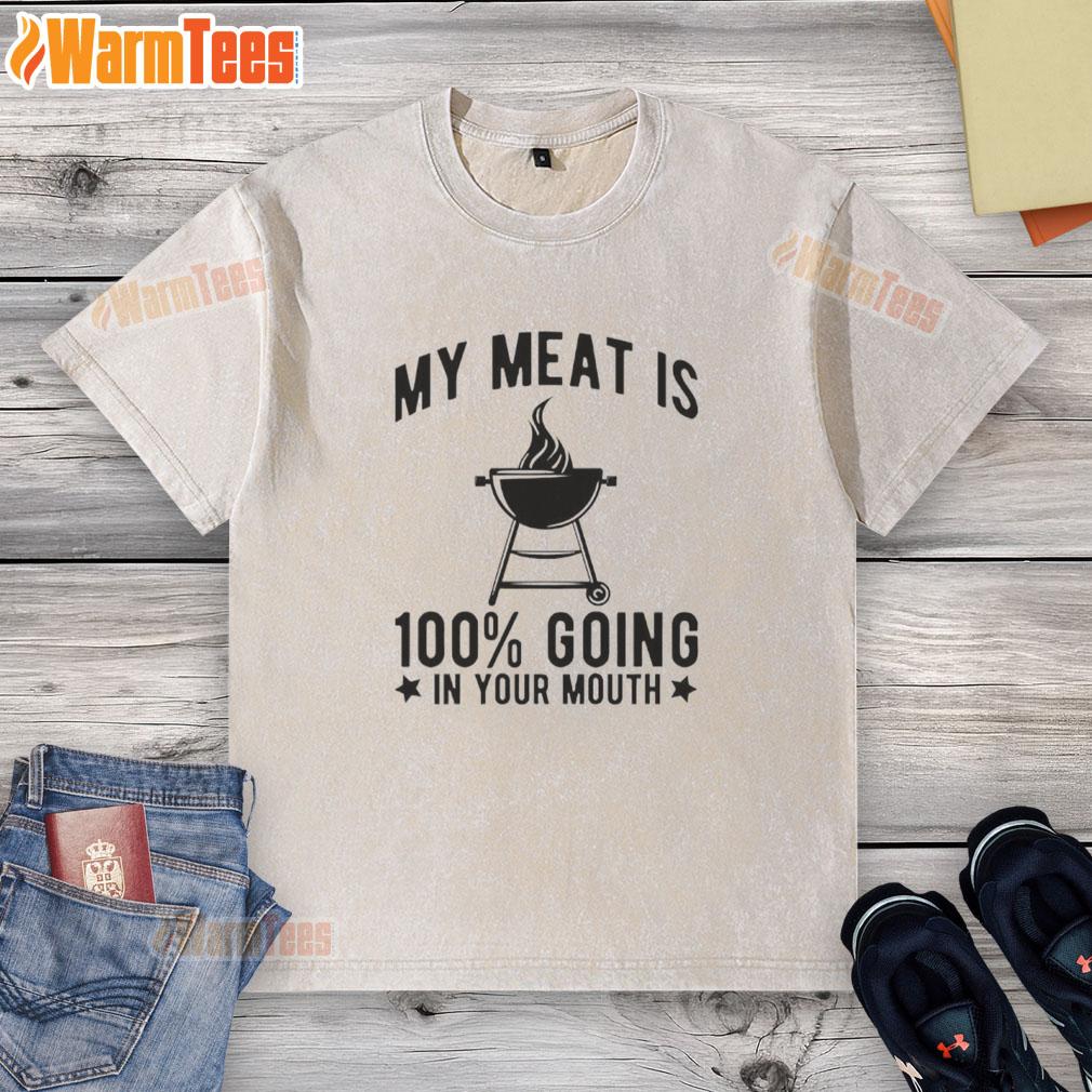 official-wife-please-act-normal-at-the-bbq-today-retro-washed-t-shirt Retro washed t-shirt with 'Official Wife, Please Act Normal at the BBQ Today' graphic, perfect for casual summer outings.