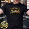 Official World War Eleven Veteran T-Shirt featuring bold graphics and patriotic colors, perfect for honoring veterans.