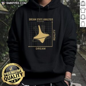 Cozy Nice Dream State Analysis Hoodie in soft fabric, perfect for casual wear and expressing unique style.