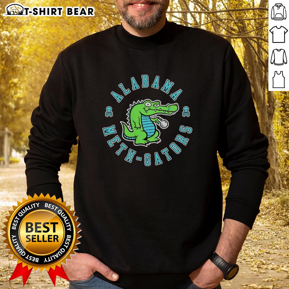 Original Alabama Meth Gators Cartoon Sweatshirt