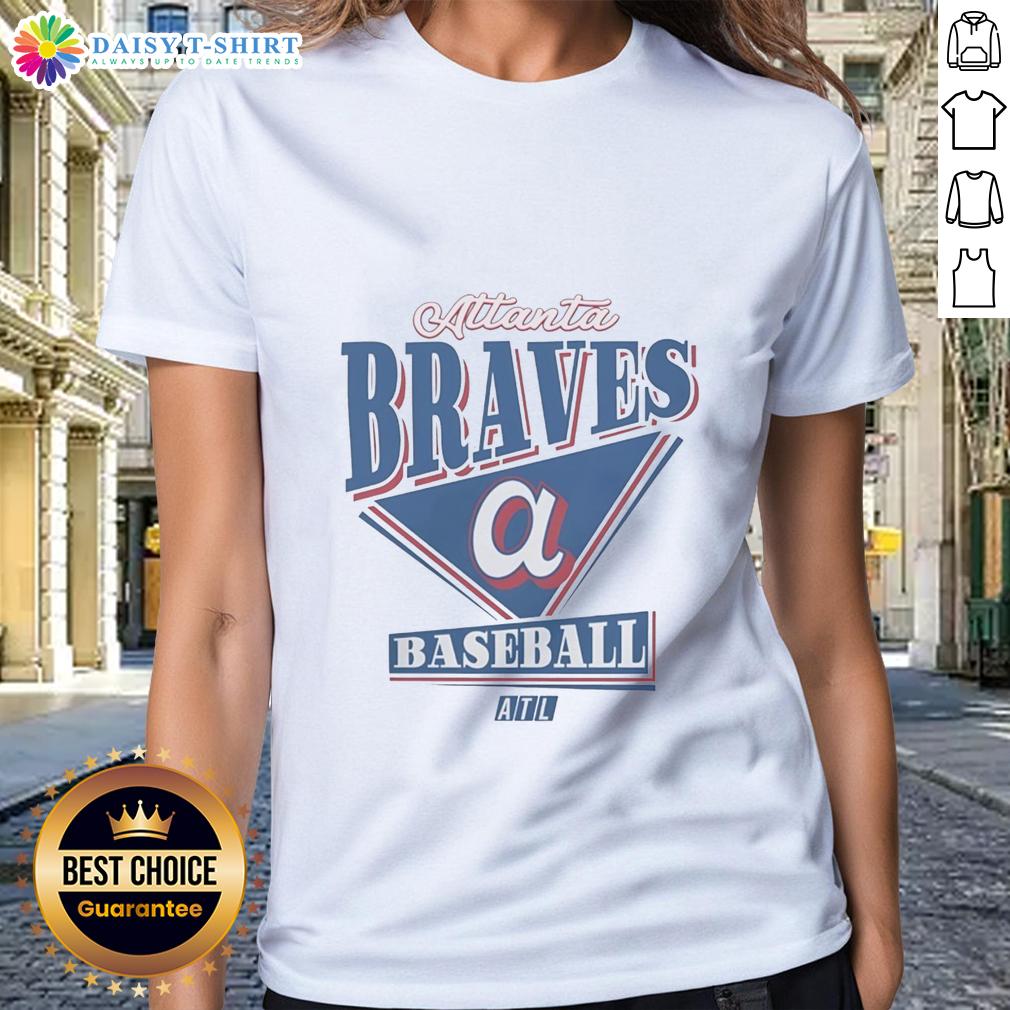 Original Arizona Diamondbacks 2026 Atlanta Baseball Retro Logo Ladies Tee Alt Text: Original Arizona Diamondbacks 2026 Atlanta Baseball retro logo on a ladies tee, perfect for fans and collectors.