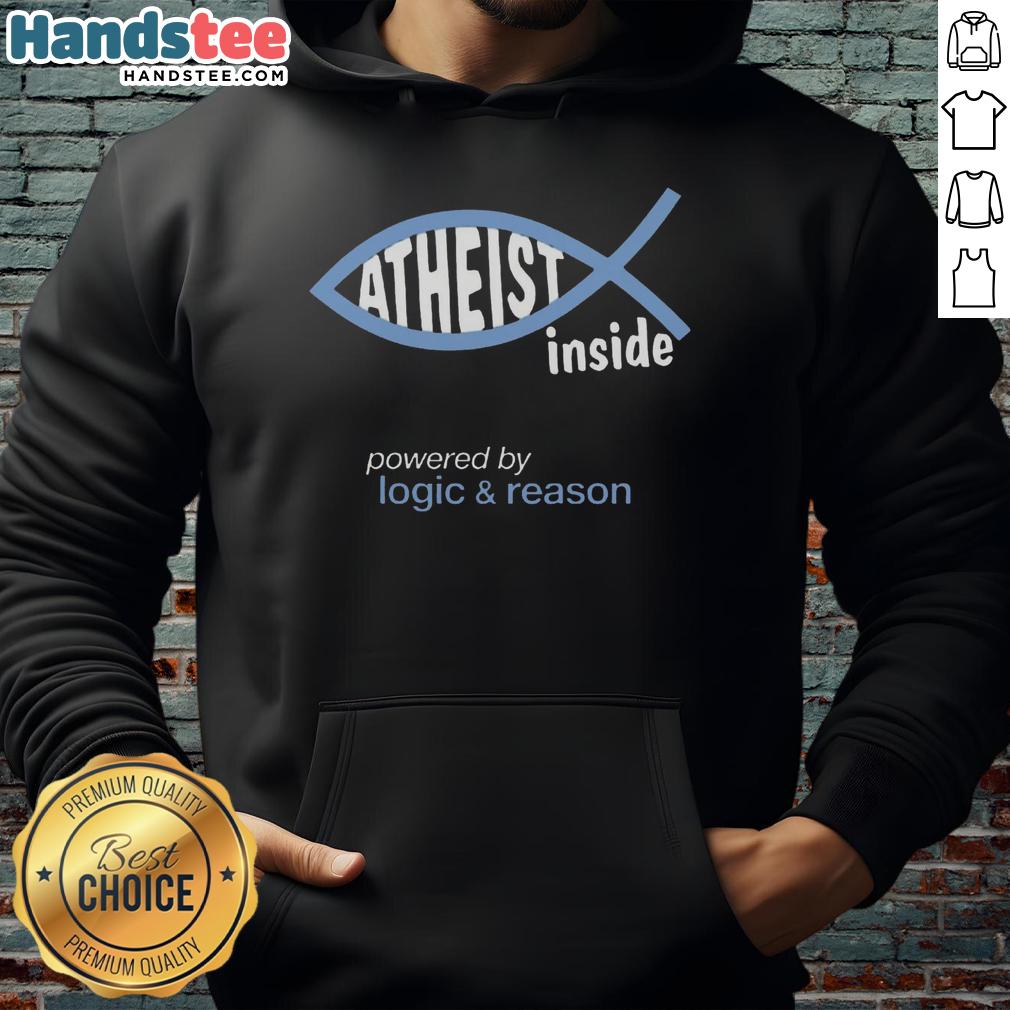 original-atheist-inside-powered-by-logic-reason-hoodie Original Atheist Inside hoodie featuring a logic and reason design, perfect for skeptics and critical thinkers.