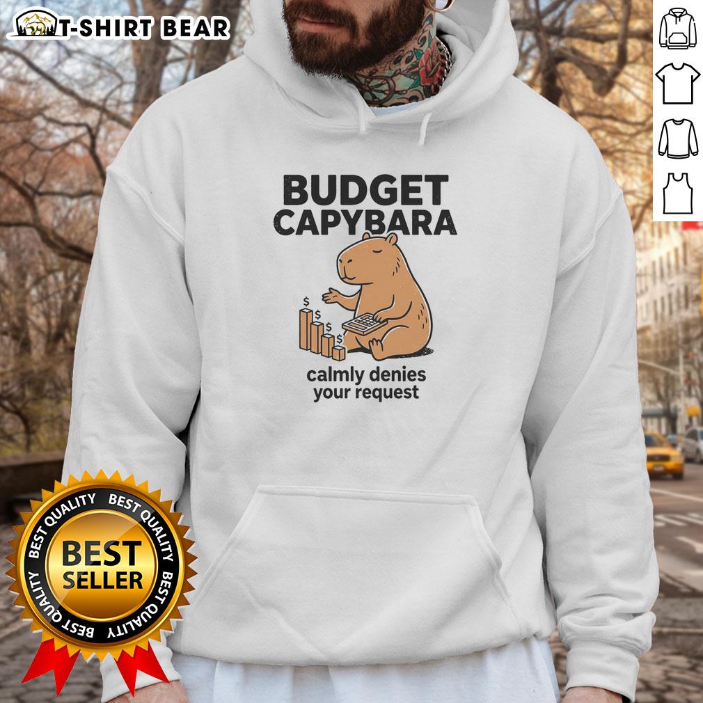 Original Budget Capybara Hoodie Cozy Original Budget Capybara Hoodie featuring a cute capybara graphic, perfect for casual wear and animal lovers.