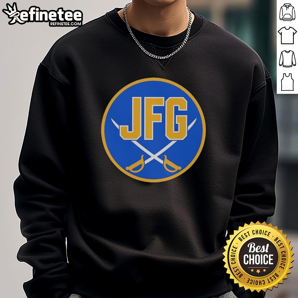 original-buffalo-sabres-jfg-river-hockey-academy-logo-sweatshirt Original Buffalo Sabres JFG River Hockey Academy Logo Sweatshirt featuring vibrant team colors and emblem design.