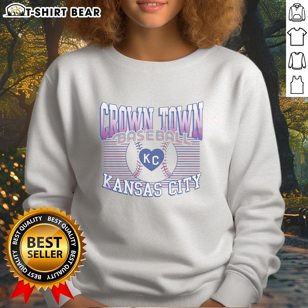 Original Crown Town City Gradient Sweatshirt Original Crown Town City Gradient Sweatshirt in vibrant colors, perfect for casual wear and showcasing city pride.