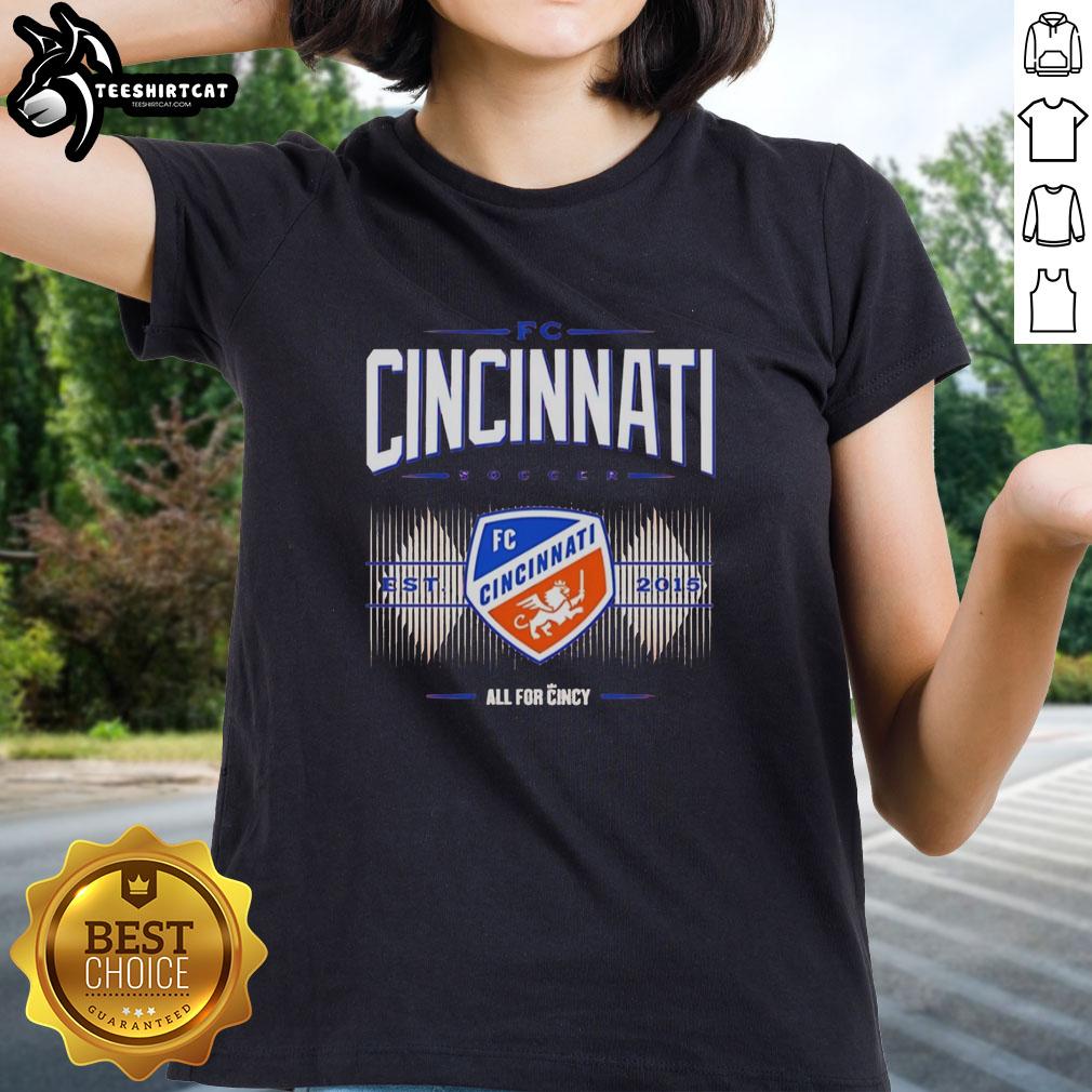 original-fc-cincinnati-soccer-est-20215-all-for-cincy-retro-ladies-tee Original FC Cincinnati Soccer Est 20215 All For Cincy retro ladies tee showcasing stylish design and team spirit.