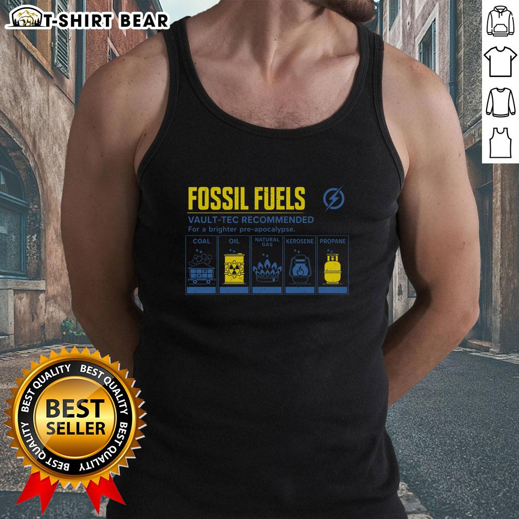 Original Fossil Fuels Pre Apocalypse Tank Top Original Fossil Fuels Pre-Apocalypse tank top featuring a bold graphic design for eco-conscious fashion enthusiasts.