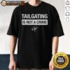 Alt Text: Guy Fieri sporting a Tailgating Is Not A Crime t-shirt, showcasing his signature style and love for tailgating.