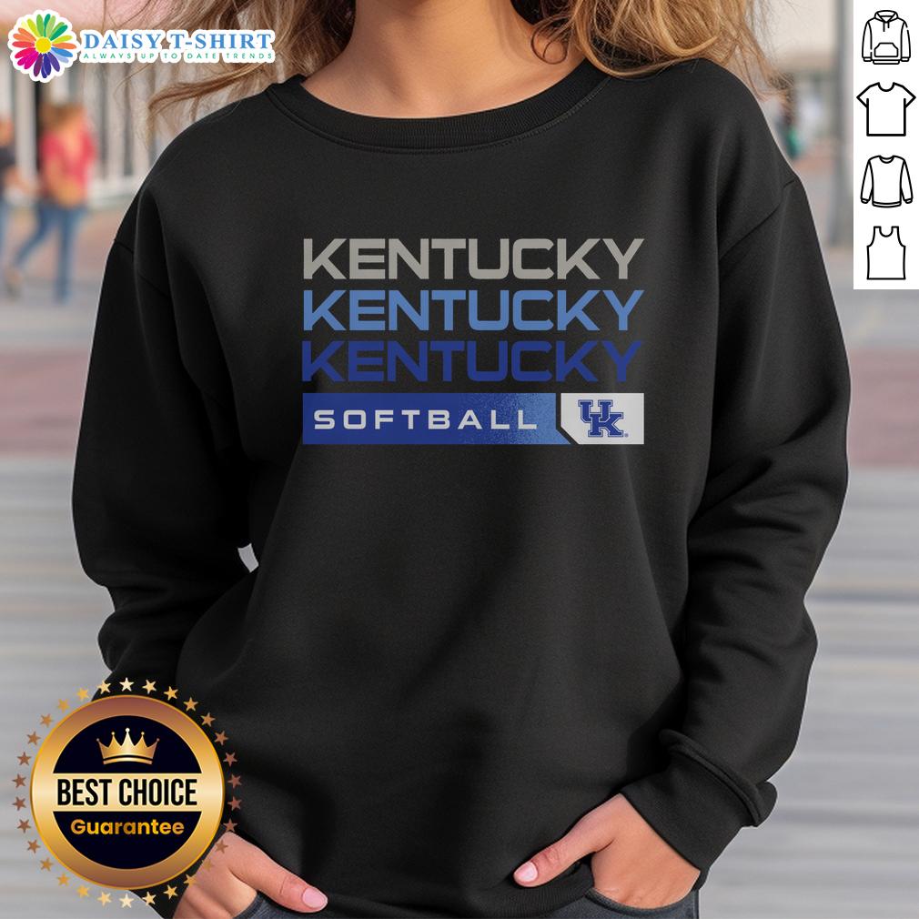 Original Kentucky Wildcats College Softball Hype Sweatshirt Alt Text: Original Kentucky Wildcats college softball hype sweatshirt in vibrant blue, perfect for game day and team spirit.