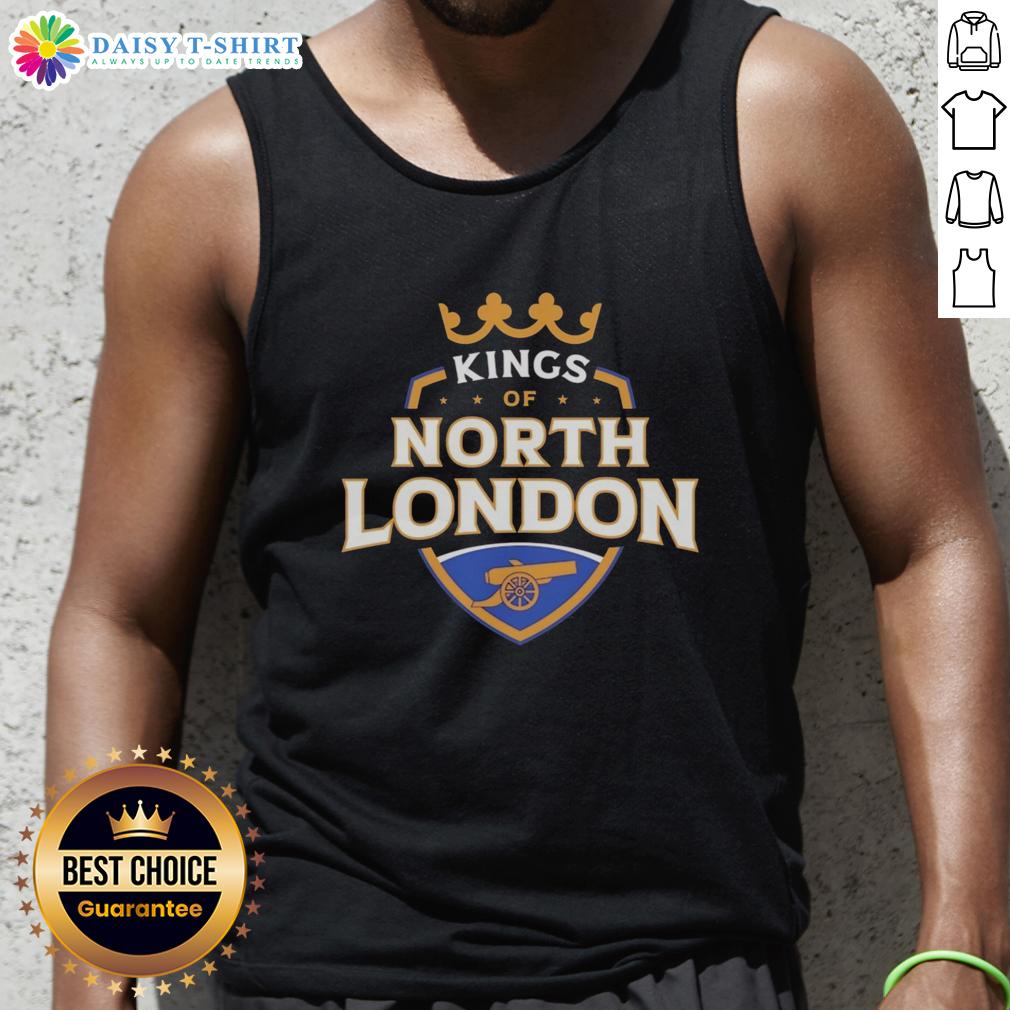 Original Kings Of North London For Arsenal Soccer Tank Top Original Kings of North London Arsenal soccer tank top showcasing team pride and style for fans.
