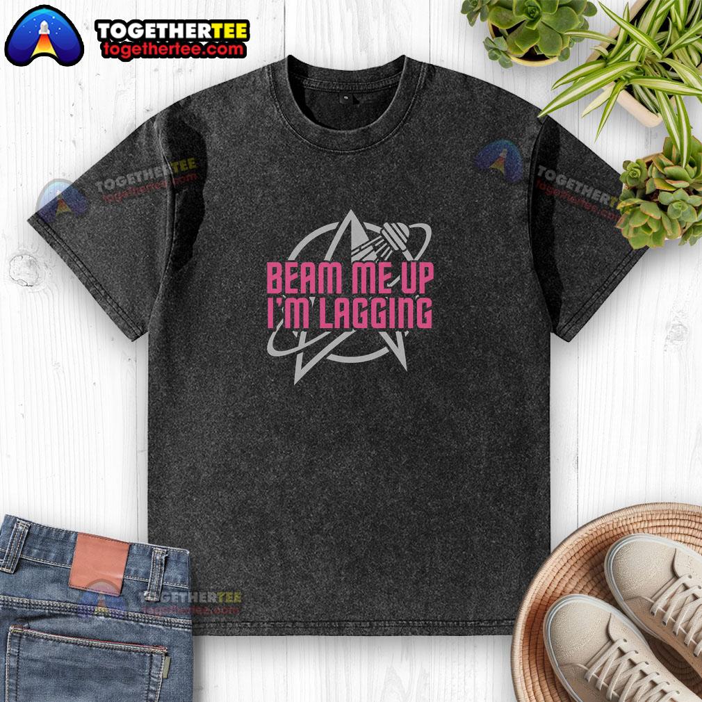 Original Lagging Beam Me Up Washed T Shirt Original Lagging Beam Me Up Washed T-Shirt in soft fabric with a trendy design, perfect for casual wear.