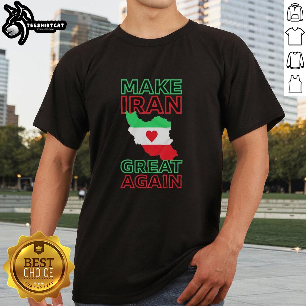 original-make-iran-great-again-flag-t-shirt Original Make Iran Great Again Flag T-Shirt featuring vibrant colors and a bold design, perfect for expressing patriotism.