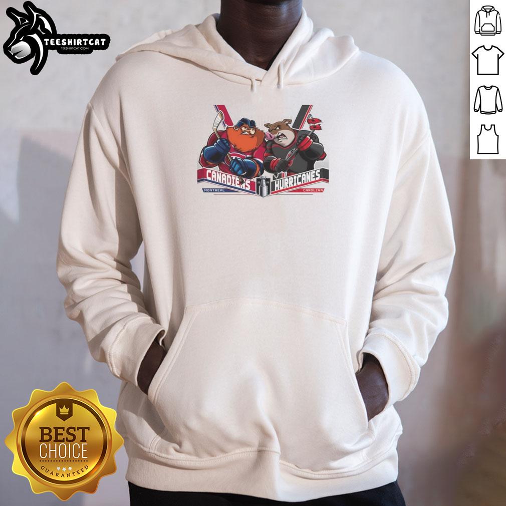 original-montreal-canadiens-vs-carolina-hurricanes-2026-eastern-conference-finals-hockey-stanley-cup-hoodie 2026 Eastern Conference Finals hoodie featuring Montreal Canadiens vs Carolina Hurricanes design for Stanley Cup fans.