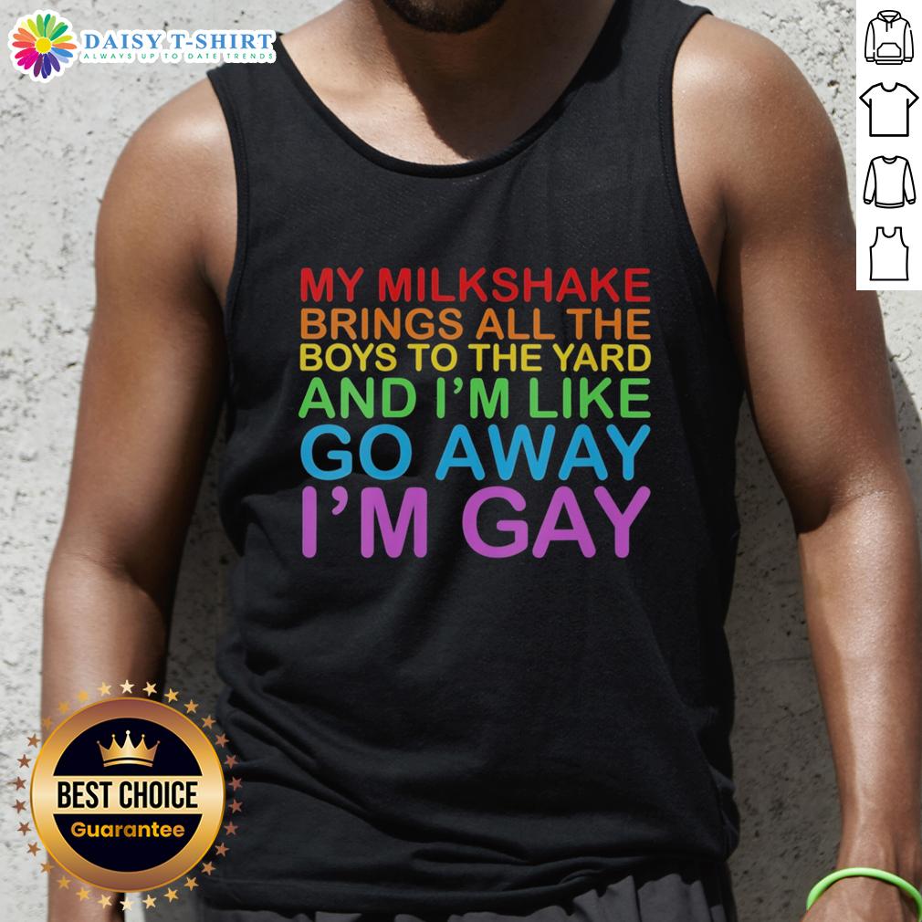 Original My Milkshake Brings All The Boy Gay Lgbt Pride Month Vintage Tank Top Vintage tank top featuring My Milkshake Brings All The Boys design, celebrating LGBT Pride Month in style.