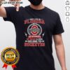 Original Ohio State Buckeyes 'I May Live In Florida' T-Shirt featuring bold graphics for fans of OSU in sunny locations.