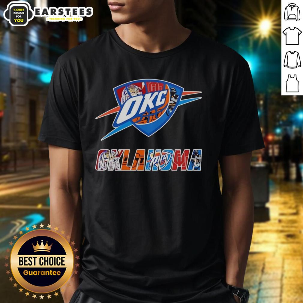 original-oklahoma-city-thunder-oklahoma-sooners-oklahoma-state-cowboys-and-tulsa-golden-hurricane-logo-t-shirt Original Oklahoma City Thunder, Oklahoma Sooners, OSU Cowboys & Tulsa Golden Hurricane logo T-shirt design.