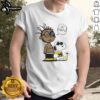Original Peanuts Ol Dirty Bastard T-Shirt featuring vibrant graphics of the iconic rapper and classic cartoon characters.