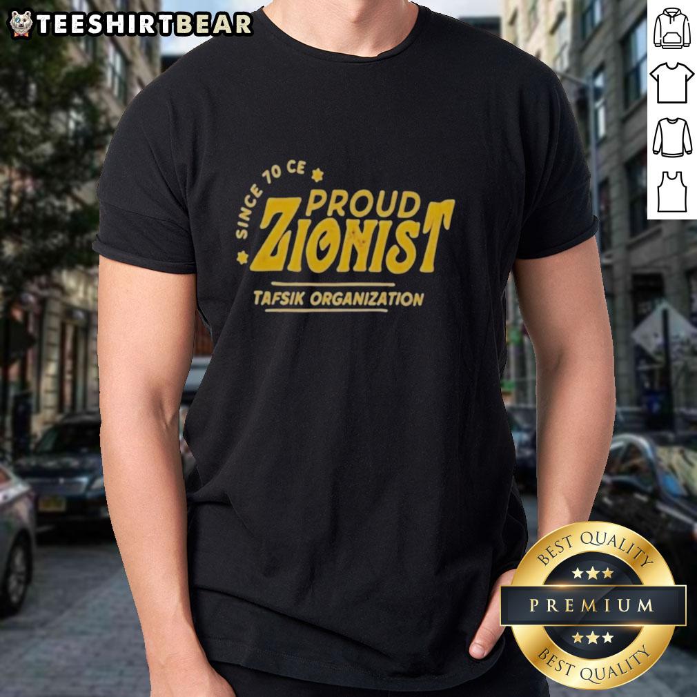 original-proud-zionist-tafsik-organization-t-shirt-1 Original Proud Zionist Tafsik Organization T-Shirt featuring bold graphics and vibrant colors celebrating Zionist pride.
