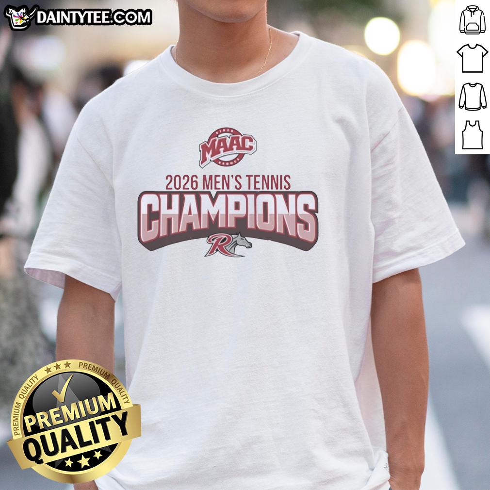 original-rider-broncs-maac-mens-tennis-championship-2026-logo-t-shirt-1 Alt Text: Original Rider Broncs MAAC Men's Tennis Championship 2026 logo t-shirt featuring bold graphics and vibrant colors.