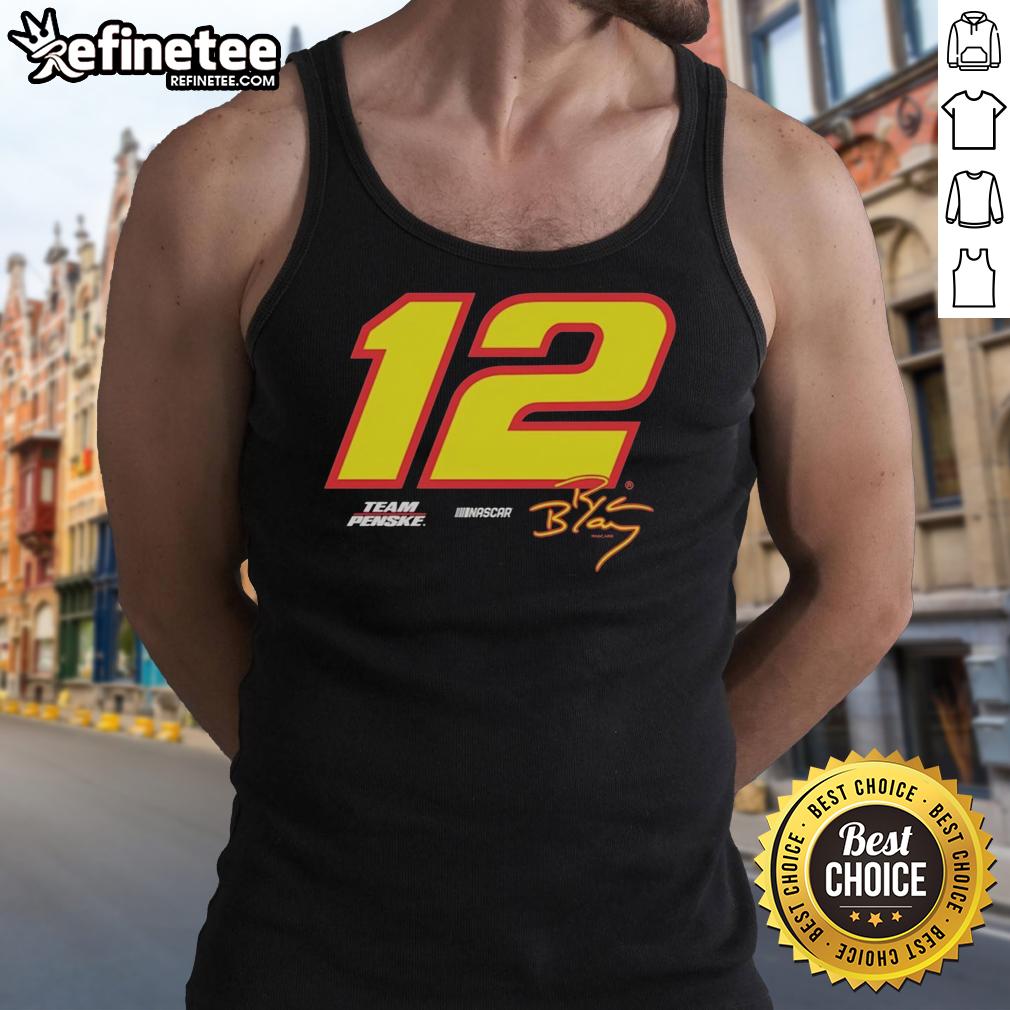 original-ryan-blaney-team-penske-12-nascar-hendrick-motorsports-vintage-tank-top Vintage Ryan Blaney Team Penske 12 NASCAR tank top featuring classic design, perfect for racing fans and collectors.