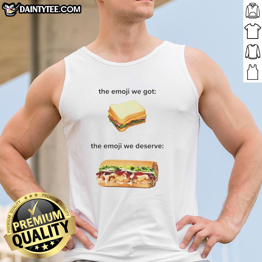 original-sandwich-the-emoji-we-got-the-emoji-we-deserve-tank-top Original Sandwich tank top featuring the iconic emoji design we deserve for food lovers and emoji fans.