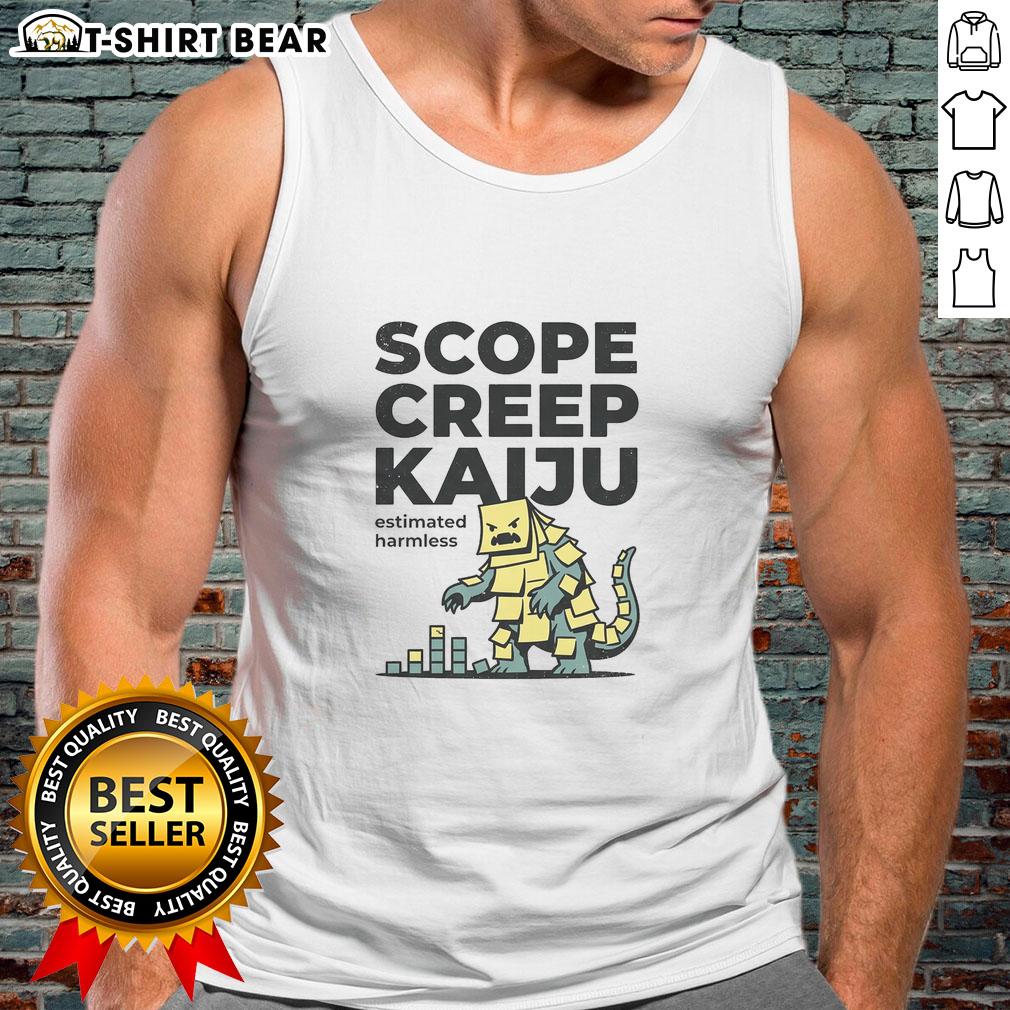 Original Scope Creep Kaiju Tank Top Original Scope Creep Kaiju Tank Top featuring vibrant monster graphics, perfect for fans of unique, creative apparel.