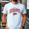 Alt Text: Classic Southeast Missouri State Redhawks logo t-shirt featuring vibrant colors and a stylish design for fans.