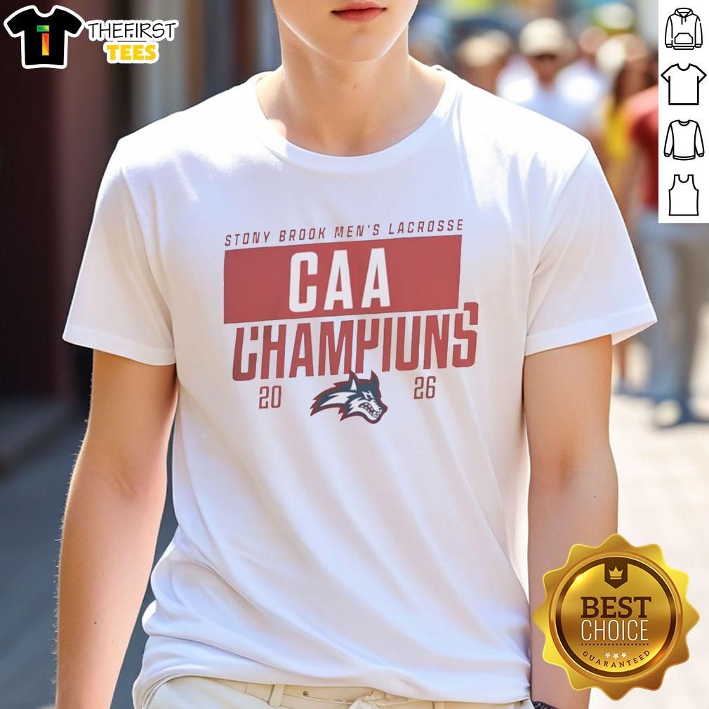 original-stony-brook-seawolves-mens-lacrosse-caa-champions-2026-logo-t-shirt Original Stony Brook Seawolves Men's Lacrosse CAA Champions 2026 logo t-shirt showcasing team pride and championship spirit.