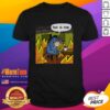 Original Stuffed Donkey 'This Is Fine' meme T-shirt featuring a cute donkey illustration and humorous text design.