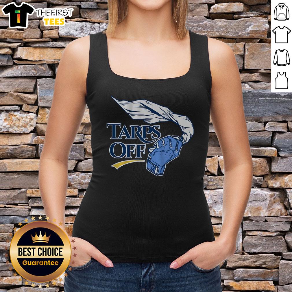 original-tampa-bay-baseball-tarps-off-tank-top Original Tampa Bay Baseball Tarps Off Tank Top featuring vibrant team colors and logo, perfect for fans and summer wear.