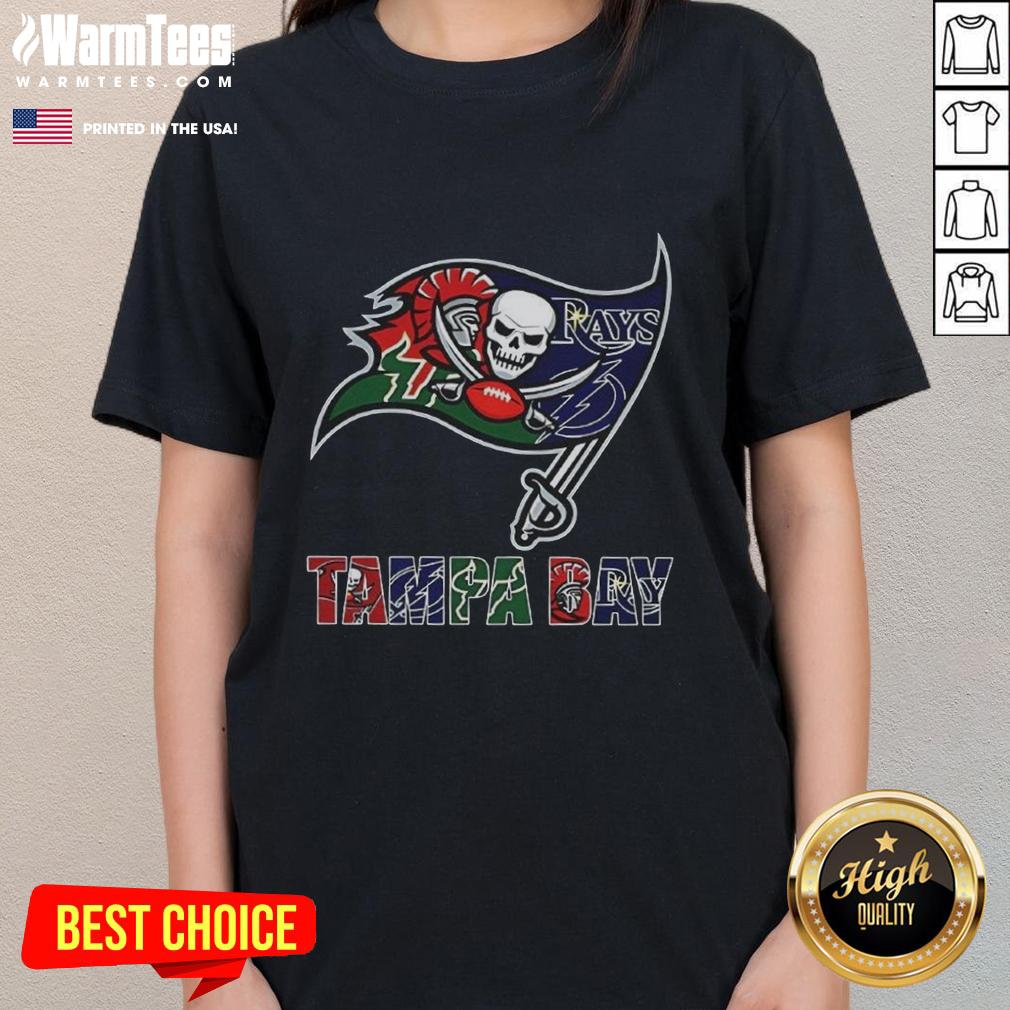 original-tampa-bay-buccaneers-nfl-and-tampa-bay-sport-teams-logo-ladies-tee Original Tampa Bay Buccaneers NFL logo ladies tee featuring vibrant team colors and design, perfect for sports fans.