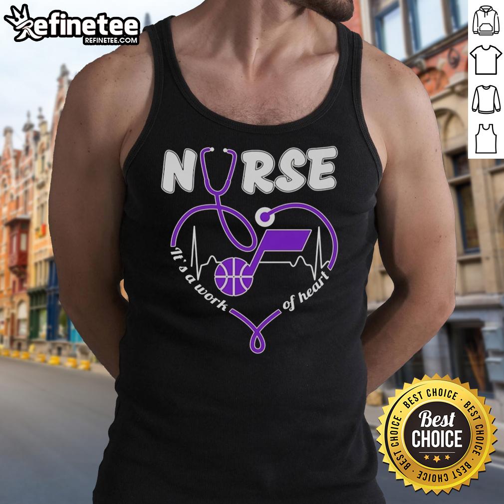 original-utah-jazz-nurse-its-a-work-of-heart-stethoscope-shaped-heart-tank-top Original Utah Jazz Nurse tank top featuring a heart-shaped stethoscope design, perfect for healthcare fans and Jazz supporters.